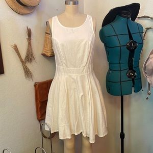 Urban outfitters kimchi blue white cotton dress